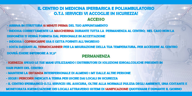 Accesso in sicurezza al poliambulatorio